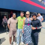 Hannah Waddingham Instagram - Why has it taken me this long to experience the completely unique exhilaration of the #britishgrandprix @silverstonecircuit A total honour and pinch me moment to be invited over to the grid walk just before the start!!!😱😱😱 Absolutely phenomenal!….and a phenomenal group of people to spend this brilliant memorable day with. What a MASSIVE privilege. EVERY SINGLE MINUTE OF IT!!!! Thank you so much @redbulluk @redbullracing and @silverstonecircuit Massive bucket list tick today! 🥰🏎️🏎️🏎️🔥🔥🔥 Silverstone - F1 British Grand Prix