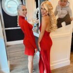 Heather Rae El Moussa Instagram - Galentine’s day in full effect ❤️‍🔥 Girl time is so special to me - I genuinely believe being with your girl friends, lifting each other up, supporting each other, and making time for one another is so important so this night was perfection because it combined all of those things 🤍 Such a beautiful event for and this is your reminder that love month isn’t just for people in relationships!! Happy Galentine’s day, Valentine’s day and all the things in between 🥰😚❤️👼🏻 Il Cielo