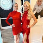 Heather Rae El Moussa Instagram - Galentine’s day in full effect ❤️‍🔥 Girl time is so special to me - I genuinely believe being with your girl friends, lifting each other up, supporting each other, and making time for one another is so important so this night was perfection because it combined all of those things 🤍 Such a beautiful event for and this is your reminder that love month isn’t just for people in relationships!! Happy Galentine’s day, Valentine’s day and all the things in between 🥰😚❤️👼🏻 Il Cielo