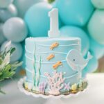 Heather Rae El Moussa Instagram - Planning Tristan’s ONEder the sea party was definitely one of my favorites 🥹🐠🫶🏻😇 A lot of you messaged me asking for detail shots of the party so swipe through for the cutest, most perfect and magical details 🤍 This party was so special and a little sweet side note, our party planner Carrie (@lavishlittlesevents) also planned our wedding and all of our parties. I definitely wouldn’t be able to do this without her and she has helped us find all of the best vendors (like @threepetalsdesign + the others tagged!) who always end up being the most perfect fit for whatever theme we end up picking… not sponsored, she’s just a lifesaver and I can’t take full credit for all these magical details 🤪So swipe through and if you have a favorite detail or party planning/hosting question, drop it below 🤍 🤍 Newport Beach, California