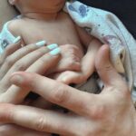 Heather Rae El Moussa Instagram - Our baby boy is here 🤍 1.31.23 Mama & baby are happy, healthy, tired but doing well. Our hearts are so happy ❤️