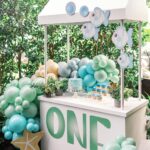 Heather Rae El Moussa Instagram - Tristan’s ONEder the sea 🌊 🐠🦈 🐳 birthday party was perfect in every way. Our hearts are so full. 🥹☺️ Wanted to do a little roundup of some of our favorite moments from his party but also ICYMI- we originally had planned on throwing a bigger birthday for him & it got completely out of control and we ended up deciding to pivot and do a very intimate party at our own house. We really wanted to soak in every moment & not feel overwhelmed and it was extra special to just be surrounded by our family and a few friends to celebrate our sweet little love. Newport Beach, California