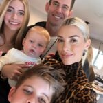 Heather Rae El Moussa Instagram - Merry Christmas from the El Moussa family ❤️ There’s nothing better than waking up on Christmas morning, looking around and feeling like you already have everything you could want. Family is truly everything - We hope you all get to slow down a little today to be with your loved ones! It’s Tristan’s first Christmas so we’ll definitely be soaking every moment in with our crazy little monsters 🥰