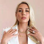 Heather Rae El Moussa Instagram - When the gift is so good, you have to give it to your loved ones AND yourself, too…  💁🏼‍♀️🎁 I literally haven’t taken any of my @abbottlyon jewelry off since I got it and I told myself I was going to wait until the holiday’s to open everything else but I’m obsessed, it’s just too good 🤍 Everything I chose to be apart of my @abbottlyon collection was intentional and special- I really wanted each piece to feel meaningful and luxurious while also being affordable which is exactly why @abbottlyon was perfect because that’s what their brand stands for. Gift giving this year just got a whole lot easier and just in time for Black Friday… Shop using the link in my bio and you can get 40% off my whole collection using the code BLACK40 or 2FOR1 to get 2 pieces for the price of 1 so run, don't walk and get the most perfect, personalized gifts for all your friends, family, and loved ones!! You’re welcome and let me know below which piece is your favorite / what you end up getting 🤍 #abbottlyon #blackfriday