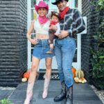 Heather Rae El Moussa Instagram – This isn’t our first rodeo… but it IS Tristan’s 🤠👻❤️ Can’t believe it’s Tristan’s first ever Halloween and also he’s 9 months old today 🥹 Just missing Tay & Bray tonight but we’re ready to wrangle all the candy and show everyone that there’s a new sherrif in town 😜 Hope you all have a happy Halloween!! Anyone else dressing up tonight & if you are, what’re you going as?!