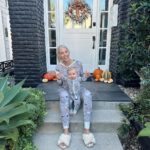 Heather Rae El Moussa Instagram – Our pumpkin 🥹🧸🤍 It’s Tristan Jay’s first Halloween 🎃 Any guesses what we are going to be? Newport Beach, California