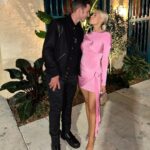 Heather Rae El Moussa Instagram - Our 5th New Years together 🤍 Love, laughter, family, hard work & positive mind sets. We are so excited for 2024! Miami Beach, Florida