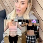 Heather Rae El Moussa Instagram - Let’s talk about my postpartum body…. My postpartum workout journey definitely wasn’t “easy” and didn’t go as expected (I thought I was going to bounce back within 9 weeks!! HUGE LOL) but the reality of being a mom to a newborn, breastfeeding, 2 kids, balancing my hormones, my work, my marriage and my life set in 😆 For me, I didn’t want to leave the house and leave Tristan to workout so I knew I needed to change the way I worked out and what fit for my “new” life. It was hard guys, I felt weak, old & not super motivated. I had never been someone who lifted weights or did at-home workouts until I met @paulinastein. It was a complete change for me but I lost 25 pounds, leaned out & got my strength back while working out with Paulina. & it’s something I want to share because she makes it SO accessible and affordable for people everywhere to do, too — plus I just love her :) Paulina has so many different accessible programs and she also has an app that has at-home workouts. 🤍 here is the tag if you want to check it out: @paulinafitnessstudio If you have ANY questions for me or her, write them below and we will answer as many as possible. Xx 😚