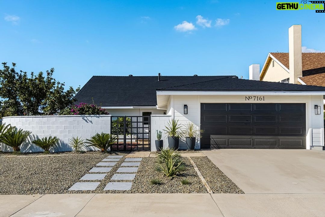 Heather Rae El Moussa Instagram - FIRST FLIP JUST HIT THE MARKET!! House 1 out of 14 from season 2 of Flipping El Moussas is finally completed and for sale for $1,299,900! 🙌 No expense was spared on the transformation of this gorgeous 4 bed, 3 bath house in La Palma, CA. Whether you have a growing family or love to entertain, this home is perfect! Custom wallpaper feature walls, hand selected designer lighting and fixtures, and a floor to ceiling smooth finish fireplace are just some of the custom touches that make this home unlike any other home on the market. We hope you love it as much as we loved flipping and designing it. You can view the full listing by clicking the link in our bio. Can’t wait to see how quickly this house will go 👀 Make sure to check out our open house TOMORROW & SUNDAY 1-4pm at 7161 Bon Villa Cir, La Palma, CA 90623 and if you’re interested and make sure you act fast 👏 What do you guys think of our first flip?! La Palma, California