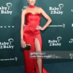 Heather Rae El Moussa Instagram – Lady in red ❤️‍🔥 Loved having a night out & loved that it was to support an incredible cause that’s so close to my heart. Babies and children are innocent and pure. They all deserve a chance to thrive. We have to be their strength. Last night’s Baby2Baby gala was my first gala I’ve been to since having Tristan and I truly felt more beautiful and confident than ever 🤍 Los Angeles, California