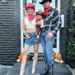 Heather Rae El Moussa Instagram – This isn’t our first rodeo… but it IS Tristan’s 🤠👻❤️ Can’t believe it’s Tristan’s first ever Halloween and also he’s 9 months old today 🥹 Just missing Tay & Bray tonight but we’re ready to wrangle all the candy and show everyone that there’s a new sherrif in town 😜 Hope you all have a happy Halloween!! Anyone else dressing up tonight & if you are, what’re you going as?!