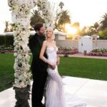 Heather Rae El Moussa Instagram – Happy wedding anniversary my sweet love ❤️ I can’t believe it’s been 2 years of marriage & going on 5 years together. When I made that commitment, I knew in my heart that I was making the choice to live the rest of my life with my best friend. We have that love that makes you want to be better for one another. You have stayed true to the vows that you said to me two years ago: you have loved me for all that I am, you have protected my heart and put our family first- always- and you have shown me that I picked the right man. You are an incredible dad to our baby Tristan and Tay & Bray and nothing makes me happier than the family and life that we have built together. I said it on our wedding day and I’ll say it forever: Life without you would be unimaginable. Happy anniversary bear 🐻 @therealtarekelmoussa, I love you more than words. Thank you for your loyalty. Me & you. 🤍🤍