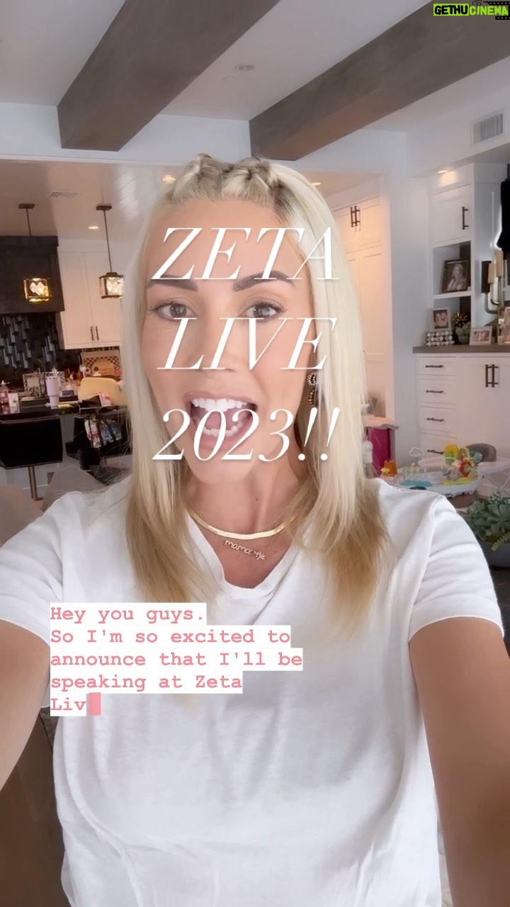 Heather Rae El Moussa Instagram - SO excited to announce that I’ll be speaking at @zetaglobal’s Zeta Live this year for the third year in a row!!! Before I say anything else- it’s completely FREE to register and you can even watch it from the comfort of your own home 🤍 If that’s not enough of a reason to register, you’ll also be able to learn from incredible speakers like my husband, @therealtarekelmoussa , @sethrogen, @deepakchopra and so many more. So many important topics will be discussed so if I were you, I’d take advantage of this free opportunity to learn 🤓🗒️🫶🏻 The lineup is amazing so spots are filling up fast so make sure you click the link in my bio or my stories to register ASAP !!🤍🤍 New York, New York