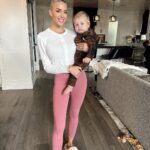 Heather Rae El Moussa Instagram - Last we checked it’s still love month + we’re definitely feeling it over here 🥹🤍🧸 Nothing better than being in the mountains for a rainy long weekend all cuddled up — Busy busy week ahead but we’ll be in our cozy clothes until further notice 💘