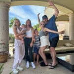 Heather Rae El Moussa Instagram - Never a dull moment 🤪 with family AKA the Griswold’s. We went to Cabo last year to this exact spot - @theheatherraeelmoussa was pregnant with Tristan so she stayed back, so this year we had to do it all over again! Taking meaningful trips like these, waking up with all of the kids smiling ear to ear (even Tristan:)), and spending QT with our families is the best feeling in the world. Making summer memories with the whole family & some close friends, swipe to see a few that we captured ❤️