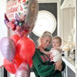 Heather Rae El Moussa Instagram - Happy Valentine’s day to my boys T, T & B ❤️👼🏻 I have never felt so much love in my life. All 3 keep me on my toes but I wouldn’t want it any other way. I am so thankful to have you as my husband my best friend and my partner @therealtarekelmoussa . You are my person, and the best daddy I could’ve ever asked for. I love you very much honey and I love you Tristan and Bray❤️