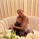 Heather Rae El Moussa Instagram - Happy #Nationalsonsday my sweet Tristan bear 🤍 I am so honored to be your mom - You have made me a better person. There’s nothing I love more than being a mama & bonus mama 💙 These boys have made me more fulfilled than I could have ever imagined. Celebrating from NYC so kisses through the phone!! 😚 Peek the boogie 😂