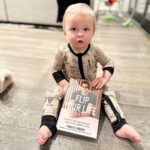 Heather Rae El Moussa Instagram - Tristan wants to let you know that his dad’s new book JUST LAUNCHED and that if he’s willing to, he’ll share them with you 🤍😂 We are so proud of @therealtarekelmoussa for the official launch of Flip Your Life and I’m just so proud of everything you’ve been able to accomplish. This book not only teaches you about real estate but it’s also the story of Tarek’s *very* personal life that includes things like his struggles, cancers, divorce, addiction, business struggles, and more in a really vulnerable and real way. There is a lesson to be learned in every single chapter and it’s that kind of book that makes you feel good and want to push yourself to do better so I’m so excited to finally announce that it’s available to order!! Use the link in my bio to get your hands on yours (if Tristan will let you 🤪) and happy reading!!
