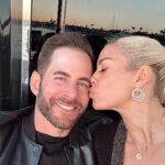 Heather Rae El Moussa Instagram - My love turned 42 on Monday and all he wanted was to spend the day with the kids… but of course I had to throw a little surprise in there 🤍 Surprised him with a boys golf day with his friends and a sunset boat ride for a private dinner with just the two of us. I can’t believe when I met you, you were 37! The years have flown by it’s truly insane! Make time slow down 🙏🏻I love you hunny and cheers to forever more years celebrating you 🤍 Newport Beach, California