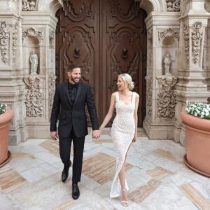 Heather Rae El Moussa Instagram - Happy birthday to you, my darling love❤️ If only people could know the man that I have known for over 4 1/2 years… not the BS out there. You are loyal above anything, you have a passion for life, the biggest heart, giving, you wake up every single day to work your ass off to protect our family & work hard for us. You put others before yourself and genuinely want to change and motivate people’s lives. I love seeing you as a dad & raising kids with you is such a beautiful thing. Thank you for making me a step mama & now mamma to our beautiful son. They adore you. We all do. 

Keep proving everyone wrong babe. You are a fighter, you never give up. Let’s stay in our bubble, stay focused and celebrate life. 🤍
I love you bear 🐻 with my whole heart and I’m so lucky you’re the person I get to spend forever with ❤️ Happy birthday my love.