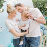 Heather Rae El Moussa Instagram - Tristan’s ONEder the sea 🌊 🐠🦈 🐳 birthday party was perfect in every way. Our hearts are so full. 🥹☺️ Wanted to do a little roundup of some of our favorite moments from his party but also ICYMI- we originally had planned on throwing a bigger birthday for him & it got completely out of control and we ended up deciding to pivot and do a very intimate party at our own house. We really wanted to soak in every moment & not feel overwhelmed and it was extra special to just be surrounded by our family and a few friends to celebrate our sweet little love. Newport Beach, California