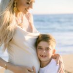 Heather Rae El Moussa Instagram - Happy birthday Bray, the sweetest boy and the best brother ❤️ When I met this boy, he was 3 years old and the cutest thing. It’s so crazy he’s 8!! What a gift to watch him grow up and grow into someone who @therealtarekelmoussa and I are so proud of and he’s just the goofiest kindest, smartest most loving boy. His bond with Tristan is something that warms my heart and I can’t wait to watch them grow up together and be best friends 🥹 I love this boy so much and couldn’t be luckier to be his bonus mama 🤍