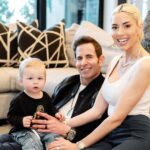 Heather Rae El Moussa Instagram - Happy birthday Tristan Jay!!! Our sweet little bear 🧸 is officially 1 year old today 🥹 The best addition to our family of five and a light that brightens all of our days with his endless smiles, loudest belly giggles, and perfect blue eyes 🤍 I can’t believe we have 1 teenager, 1 pre-teen, and a toddler in our home… soaking in every single moment, big and little, because where does the time go?!
