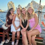 Heather Rae El Moussa Instagram - Never a dull moment 🤪 with family AKA the Griswold’s. We went to Cabo last year to this exact spot - @theheatherraeelmoussa was pregnant with Tristan so she stayed back, so this year we had to do it all over again! Taking meaningful trips like these, waking up with all of the kids smiling ear to ear (even Tristan:)), and spending QT with our families is the best feeling in the world. Making summer memories with the whole family & some close friends, swipe to see a few that we captured ❤️