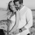Heather Rae El Moussa Instagram - Surprise!!! Baby El Moussa coming early 2023!! 🤍