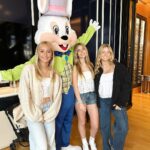 Heather Rae El Moussa Instagram - Happy Easter from the El Moussas 🤍🐰🐣it was pure CHAOS getting out the door to brunch with the family but we made it!! Then heading to to our desert house for a few days for a little chill time. Sending love to all of you!