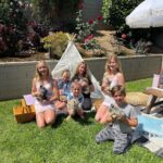 Heather Rae El Moussa Instagram - Wow life goes by so fast! It’s a rainy cozy day & we are going through old Easter pics through the years and reminiscing and reminding ourselves to savor the moments good and bad. Love our little bunnies 🐰 Swipe through- Most recent and going back to 2020