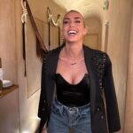 Heather Rae El Moussa Instagram - POV: you had a GNO on a week day 😚🤍✌️🥂😴 #momsontheloose