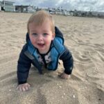 Heather Rae El Moussa Instagram - All 3 of the kids have made me a better person in different ways. I got my feet wet with Tay & Bray & then Tristan’s sweet soul chose me to be his mama. The kids have given me different perspective of life. There is a different purpose when you become a mother, you think different, you feel different. Life is more fun, but scary, I worry about things I’ve never worried about before. It’s chaotic but it’s beautiful chaos. I barely rest, I never have lazy days. Some days I miss that. But the alternative is SO much better. 🤍 Swipe to see life lately of Tristan Bear. 🐻 A few updates: He says mama, dada, dog & is trying to say other things. He’s taken 2 steps but not walking yet. He gives kisses & hugs. He loves being outside. He’s so sweet but strong willed. He loves pacis and drinking water. 😊