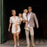 Hillary Vanderosieren Instagram - 16.07.2023 - Baptême ✝️🤍 Nous sommes super heureux d’avoir baptiser nos enfants. Moments de bonheur & d’émotion 🙏🏼 Armentières, France