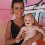 Hillary Vanderosieren Instagram - Happy 8 months mon Babyboy 💙 Plein de bisous d’amour ❤️ Le temps passe trop viteeeee .. Dubai, United Arab Emirates