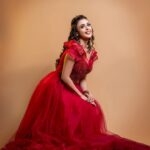 Hrishitaa Bhatt Instagram - Vibing in red 🌹 . . . . Styled by - @stylebyriyajn Assisted by- @_mansikadam13 Outfit - @official_christianheritage Earrings - @miranabymegha × @affiliates_pr MUA- @manish_kerekar Hair by - @bollywoodhairartist Clicked by - @anirudh_ramteke @abhi_nair1997 Managed by - @moushumibanerji . . . #hrishitaabhatt #bollywoodactress #mumbaiinfluencer #mumbaiinstagrammers #mumbaidaily #mumbaigram #mumbaifashion  #bollywoodfashion #bollywoodstyle #indianactress #outfitinspiration #lookoftheday #outfitoftheday #ootd