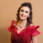 Hrishitaa Bhatt Instagram - Vibing in red 🌹 . . . . Styled by - @stylebyriyajn Assisted by- @_mansikadam13 Outfit - @official_christianheritage Earrings - @miranabymegha × @affiliates_pr MUA- @manish_kerekar Hair by - @bollywoodhairartist Clicked by - @anirudh_ramteke @abhi_nair1997 Managed by - @moushumibanerji . . . #hrishitaabhatt #bollywoodactress #mumbaiinfluencer #mumbaiinstagrammers #mumbaidaily #mumbaigram #mumbaifashion  #bollywoodfashion #bollywoodstyle #indianactress #outfitinspiration #lookoftheday #outfitoftheday #ootd