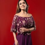 Hrishitaa Bhatt Instagram - Radiating violet vibes and loving it! 💜✨ . . . . . Styled by - @stylebyriyajn Assisted by- @moreprachi__ Outfit- @datetheramp Kada - @itahdnura MUA- @manish_kerekar Hair by - @bollywoodhairartist Clicked by - @anirudh_ramteke @abhi_nair1997 Managed by - @moushumibanerji . . . . . #hrishitaabhatt #bollywoodactress #mumbaiinfluencer #mumbaiinstagrammers #mumbaidaily #mumbaigram #mumbaifashion  #bollywoodfashion #bollywoodstyle #indianactress #outfitinspiration #lookoftheday #outfitoftheday #ootd