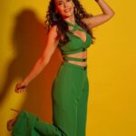 Hrishitaa Bhatt Instagram - Just a girl who loves green🍀 . . . . . . #hrishitaabhatt #bollywoodactress #mumbaiinfluencer #mumbaiinstagrammers #mumbaidaily #mumbaigram #mumbaifashion  #bollywoodfashion #bollywoodstyle #indianactress #outfitinspiration #lookoftheday #outfitoftheday #ootd