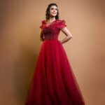 Hrishitaa Bhatt Instagram - Vibing in red 🌹 . . . . Styled by - @stylebyriyajn Assisted by- @_mansikadam13 Outfit - @official_christianheritage Earrings - @miranabymegha × @affiliates_pr MUA- @manish_kerekar Hair by - @bollywoodhairartist Clicked by - @anirudh_ramteke @abhi_nair1997 Managed by - @moushumibanerji . . . #hrishitaabhatt #bollywoodactress #mumbaiinfluencer #mumbaiinstagrammers #mumbaidaily #mumbaigram #mumbaifashion  #bollywoodfashion #bollywoodstyle #indianactress #outfitinspiration #lookoftheday #outfitoftheday #ootd