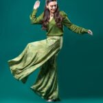 Hrishitaa Bhatt Instagram - Slaying in shades of green 💚 . . . . Styled by - @stylebyriyajn Assisted by- @moreprachi__ Outfit- @samohindia @vblitzcommunications MUA- @manish_kerekar Hair by - @bollywoodhairartist Clicked by - @anirudh_ramteke @abhi_nair1997 Managed by - @moushumibanerji . . . . . #hrishitaabhatt #bollywoodactress #mumbaiinfluencer #mumbaiinstagrammers #mumbaidaily #mumbaigram #mumbaifashion  #bollywoodfashion #bollywoodstyle #indianactress #outfitinspiration #lookoftheday #outfitoftheday #ootd