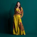 Hrishitaa Bhatt Instagram - Stepping out in style with a touch of ethnic flair in yellow! . . . . Styled by - @stylebyriyajain Assisted by- @moreprachi__ Outfit- @shraddharambhia_official × @viralmantra Jewellery - @indianjewellery999 MUA- @manish_kerekar Hair by - @bollywoodhairartist Clicked by - @anirudh_ramteke @abhi_nair1997 Managed by - @moushumibanerji . . . . #hrishitaabhatt #bollywoodactress #mumbaiinfluencer #mumbaiinstagrammers #mumbaidaily #mumbaigram #mumbaifashion  #bollywoodfashion #bollywoodstyle #indianactress #outfitinspiration #lookoftheday #outfitoftheday #ootd