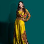 Hrishitaa Bhatt Instagram - Stepping out in style with a touch of ethnic flair in yellow! . . . . Styled by - @stylebyriyajain Assisted by- @moreprachi__ Outfit- @shraddharambhia_official × @viralmantra Jewellery - @indianjewellery999 MUA- @manish_kerekar Hair by - @bollywoodhairartist Clicked by - @anirudh_ramteke @abhi_nair1997 Managed by - @moushumibanerji . . . . #hrishitaabhatt #bollywoodactress #mumbaiinfluencer #mumbaiinstagrammers #mumbaidaily #mumbaigram #mumbaifashion  #bollywoodfashion #bollywoodstyle #indianactress #outfitinspiration #lookoftheday #outfitoftheday #ootd
