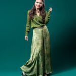Hrishitaa Bhatt Instagram - Slaying in shades of green 💚 . . . . Styled by - @stylebyriyajn Assisted by- @moreprachi__ Outfit- @samohindia @vblitzcommunications MUA- @manish_kerekar Hair by - @bollywoodhairartist Clicked by - @anirudh_ramteke @abhi_nair1997 Managed by - @moushumibanerji . . . . . #hrishitaabhatt #bollywoodactress #mumbaiinfluencer #mumbaiinstagrammers #mumbaidaily #mumbaigram #mumbaifashion  #bollywoodfashion #bollywoodstyle #indianactress #outfitinspiration #lookoftheday #outfitoftheday #ootd