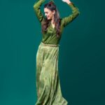 Hrishitaa Bhatt Instagram - Slaying in shades of green 💚 . . . . Styled by - @stylebyriyajn Assisted by- @moreprachi__ Outfit- @samohindia @vblitzcommunications MUA- @manish_kerekar Hair by - @bollywoodhairartist Clicked by - @anirudh_ramteke @abhi_nair1997 Managed by - @moushumibanerji . . . . . #hrishitaabhatt #bollywoodactress #mumbaiinfluencer #mumbaiinstagrammers #mumbaidaily #mumbaigram #mumbaifashion  #bollywoodfashion #bollywoodstyle #indianactress #outfitinspiration #lookoftheday #outfitoftheday #ootd