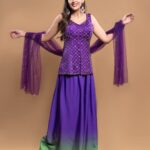 Hrishitaa Bhatt Instagram - In a purple state of mind 💜 . . . Styled by - @stylebyriyajn Assisted by- @moreprachi__ Outfit- @harshitasinghviofficial Earrings - @haus.of.sparklx MUA- @manish_kerekar Hair by - @bollywoodhairartist Clicked by - @anirudh_ramteke @abhi_nair1997 Managed by - @moushumibanerji . . . #hrishitaabhatt #bollywoodactress #mumbaiinfluencer #mumbaiinstagrammers #mumbaidaily #mumbaigram #mumbaifashion  #bollywoodfashion #bollywoodstyle #indianactress #outfitinspiration #lookoftheday #outfitoftheday #ootd