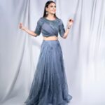 Hrishitaa Bhatt Instagram - Finding beauty in simplicity with this grey ensemble. . . . . Styled by - @stylebyriyajn Assisted by- @_mansikadam13 Outfit - @labeldivyajain × @thecurvedline.in Earrings - @miranabymegha × @affiliates_pr MUA- @manish_kerekar Hair by - @bollywoodhairartist Clicked by - @anirudh_ramteke @abhi_nair1997 Managed by - @moushumibanerji . . . #hrishitaabhatt #bollywoodactress #mumbaiinfluencer #mumbaiinstagrammers #mumbaidaily #mumbaigram #mumbaifashion  #bollywoodfashion #bollywoodstyle #indianactress #outfitinspiration #lookoftheday #outfitoftheday #ootd