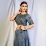 Hrishitaa Bhatt Instagram - Finding beauty in simplicity with this grey ensemble. . . . . Styled by - @stylebyriyajn Assisted by- @_mansikadam13 Outfit - @labeldivyajain × @thecurvedline.in Earrings - @miranabymegha × @affiliates_pr MUA- @manish_kerekar Hair by - @bollywoodhairartist Clicked by - @anirudh_ramteke @abhi_nair1997 Managed by - @moushumibanerji . . . #hrishitaabhatt #bollywoodactress #mumbaiinfluencer #mumbaiinstagrammers #mumbaidaily #mumbaigram #mumbaifashion  #bollywoodfashion #bollywoodstyle #indianactress #outfitinspiration #lookoftheday #outfitoftheday #ootd