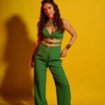 Hrishitaa Bhatt Instagram - Just a girl who loves green🍀 . . . . . . #hrishitaabhatt #bollywoodactress #mumbaiinfluencer #mumbaiinstagrammers #mumbaidaily #mumbaigram #mumbaifashion  #bollywoodfashion #bollywoodstyle #indianactress #outfitinspiration #lookoftheday #outfitoftheday #ootd