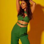 Hrishitaa Bhatt Instagram - Just a girl who loves green🍀 . . . . . . #hrishitaabhatt #bollywoodactress #mumbaiinfluencer #mumbaiinstagrammers #mumbaidaily #mumbaigram #mumbaifashion  #bollywoodfashion #bollywoodstyle #indianactress #outfitinspiration #lookoftheday #outfitoftheday #ootd